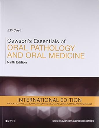 Cawson's Essentials of Oral Pathology and Oral Medicine, IE: 9ed