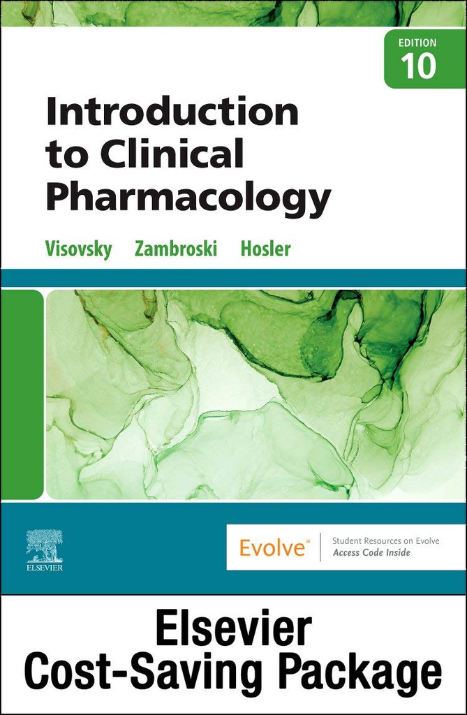 Introduction to Clinical Pharmacology - Text and Study Guide Package: 10ed