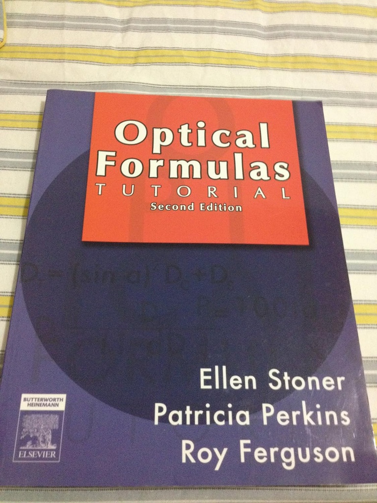 Optical Formulas Tutorial: 2ed