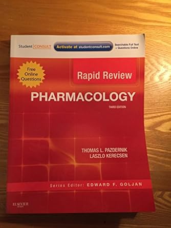Rapid Review Pharmacology: With STUDENT CONSULT Online Access 3ed