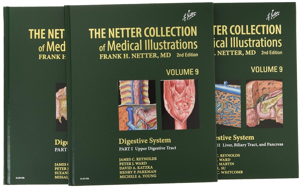 The Netter Collection of Medical Illustrations: Digestive System Package: 2ed