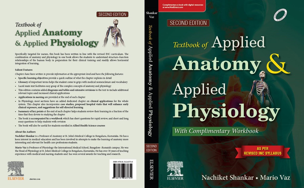 Textbook and Workbook of Applied Anatomy and Applied Physiology, 2/e