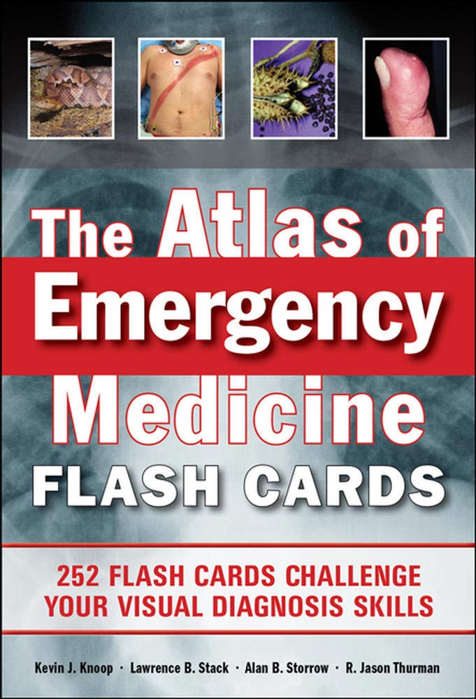 ATLAS EMERGENCY MEDICINE FLASHCARDS