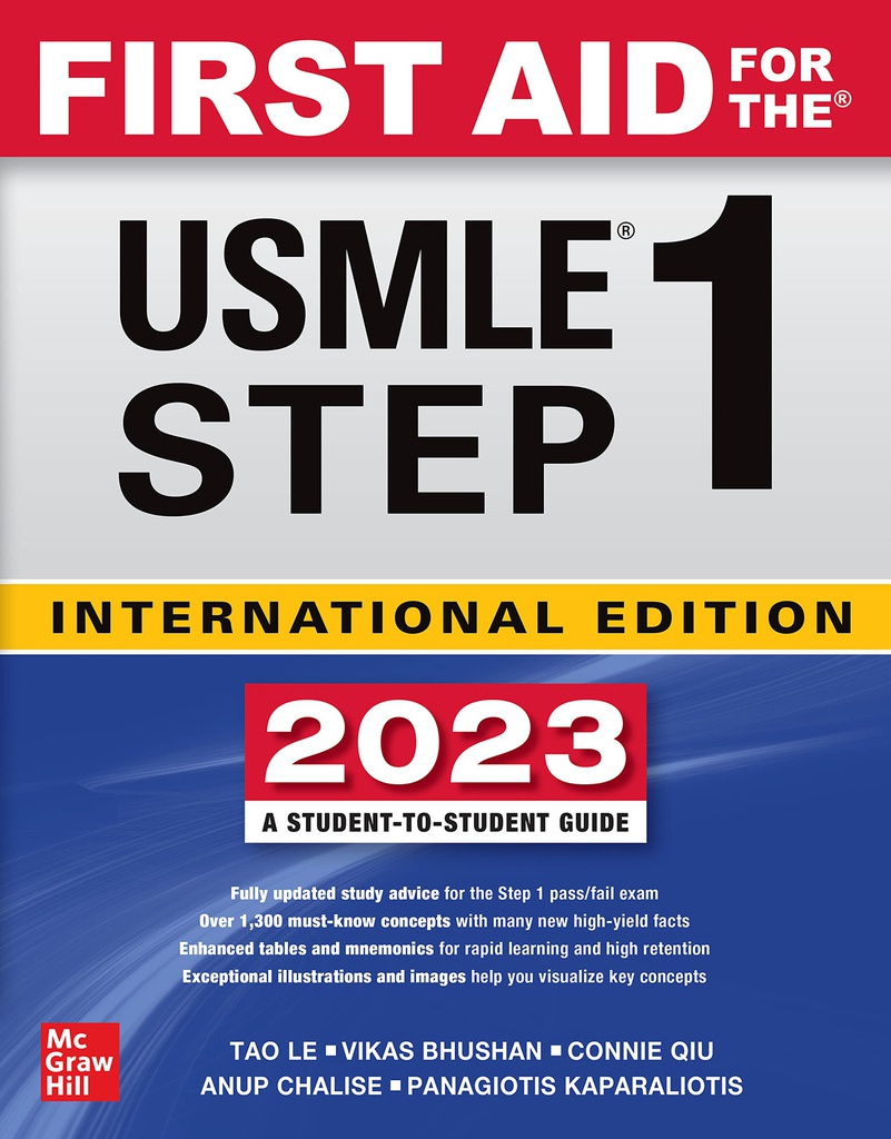 FIRST AID FOR THE USMLE STEP 1 2023 (IE)