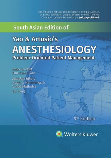 [B9789390612406] Yao and Artusio’s Anesthesiology, 9/e