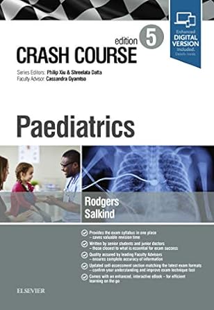 [B9780702073694] Crash Course Paediatrics: 5ed