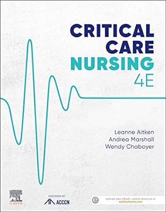 [B9780729542975] Critical Care Nursing: 4ed