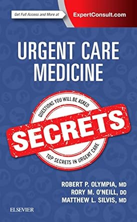 [B9780323462150] Urgent Care Medicine Secrets: 1ed