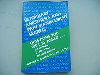 [B9781560534426] Veterinary Anesthesia and Pain Management Secrets: 1ed