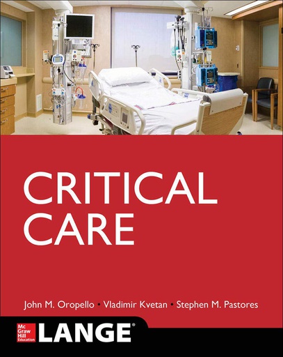 [B9780071820813] LANGE CRITICAL CARE MEDICINE