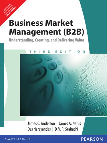 [B9788131731635] Business Market Management (B2B): Understanding, Creating and Delivering Value, 3e