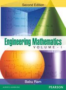 [B9788131784709] Engineering Mathematics Volume-I, 2e
