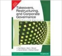 [B9788131730638] Takeovers, Restructuring and Corporate Governance, 4e