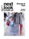 Next Look: Close Up (Women's Fashion) - Suits & Dresses,  Cocktail, Coats & Jackets, Accessories & Bijoux, Tops & Shirts, Knitwear, Denim & Casual, Leather & Fur, Skirts & Trousers, Blouses, Prints & Embroidery, Bags, Beachwear, Shoes (Price for Each Title)